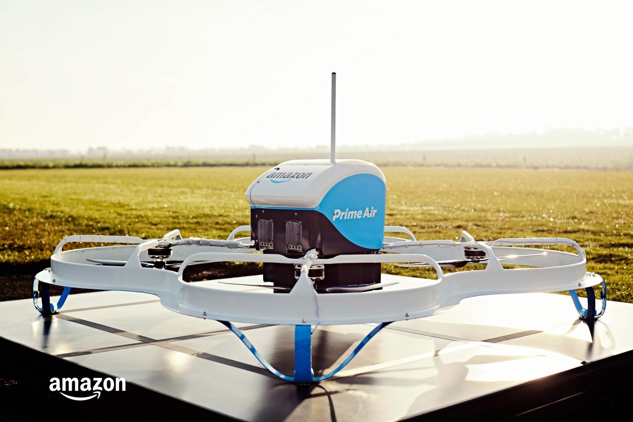 Drone delivery world amazon means driven consumer pacific region asia